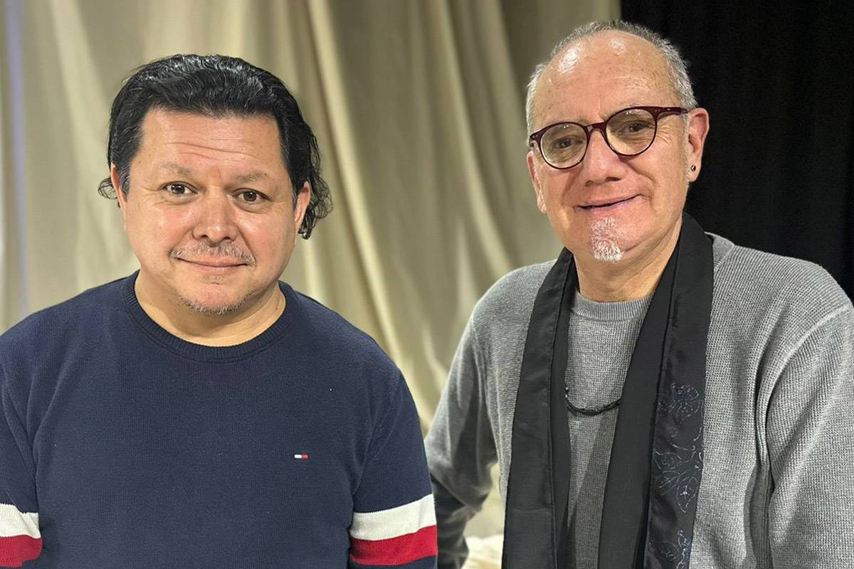 Ángel Solovera y Claudio Pueller